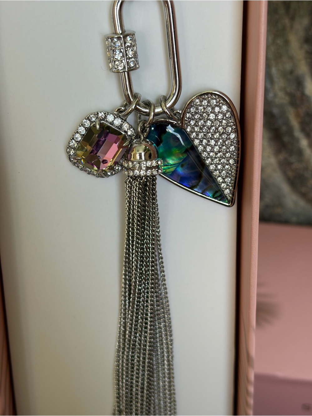 BP INCREDIBLY RARE PENDANT - HEARTS ON FIRE